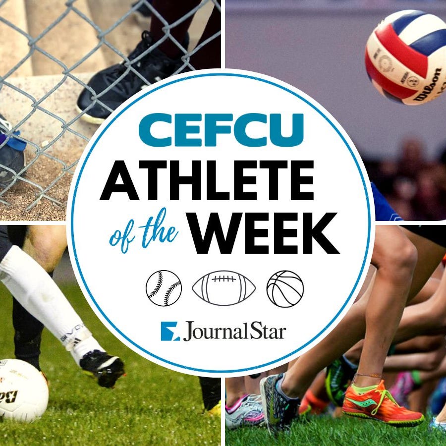 The Journal Star awards the CEFCU Athlete of the Week each week during the high school sports season.