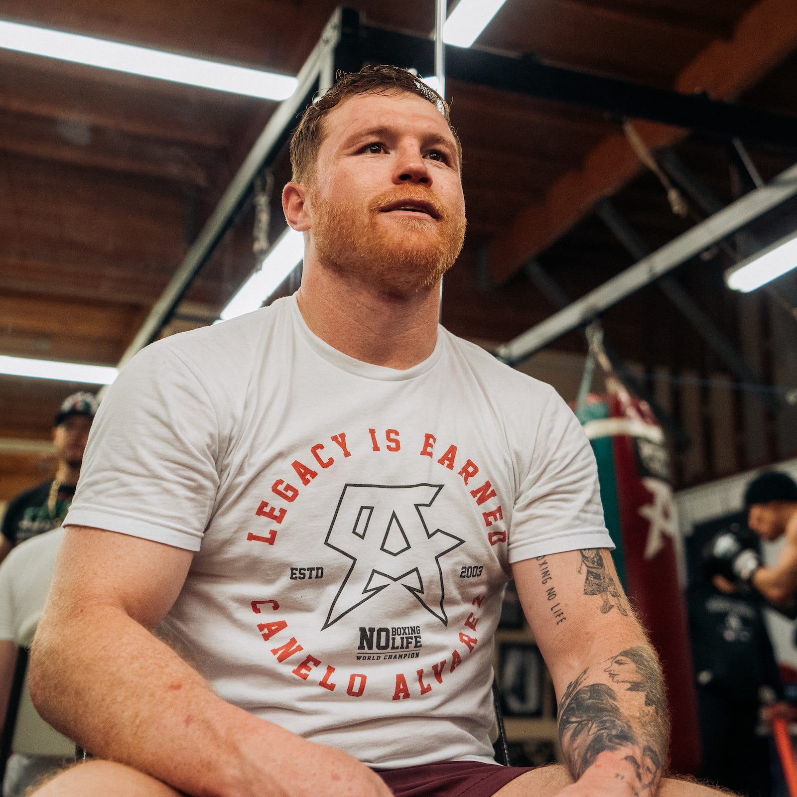 Saúl "Canelo" Álvarez trains ahead of his homecoming fight against John Ryder.