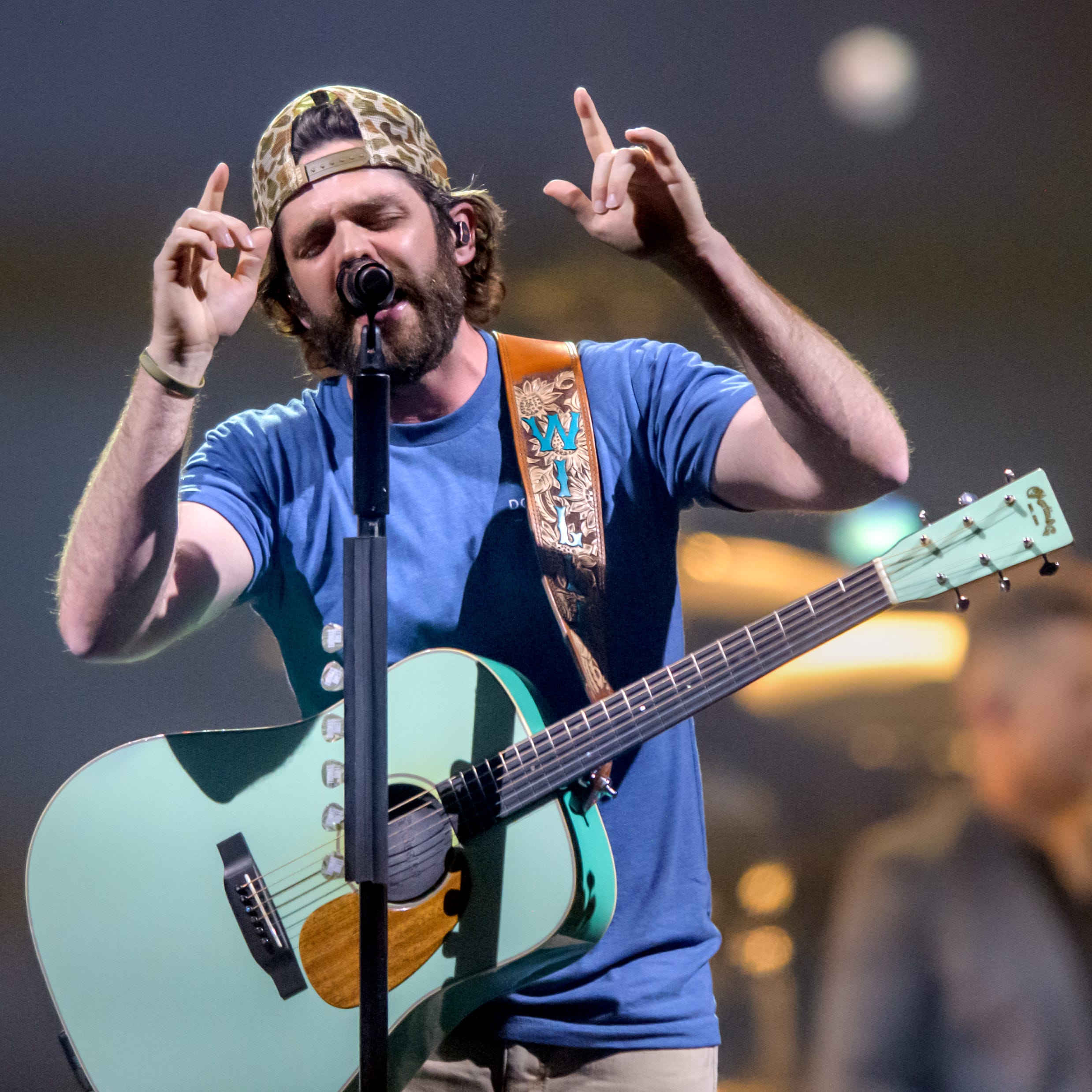 Country music superstar Thomas Rhett performs to a capacity crowd of about 9,000 screaming fans Friday, May 5, 2023 at the Peoria Civic Center. Rhett made Peoria the second stop on his "Home Team Tour" with openers Cole Swindell and Nate Smith.