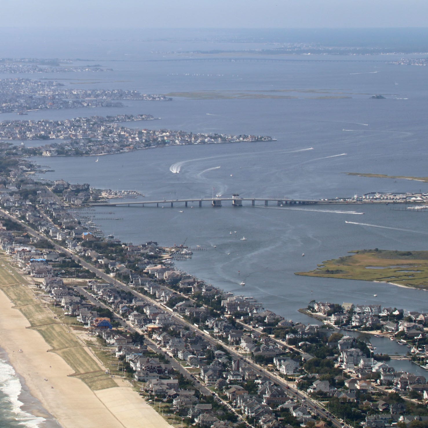 Brick Beaches: Badges+Parking=Good Deal. Island Beaches Separate