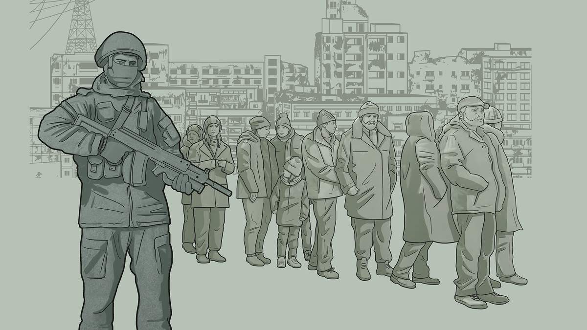 “a Choice Without A Choice” Illustrated Stories From Ukrainians Deported To Russia 7340