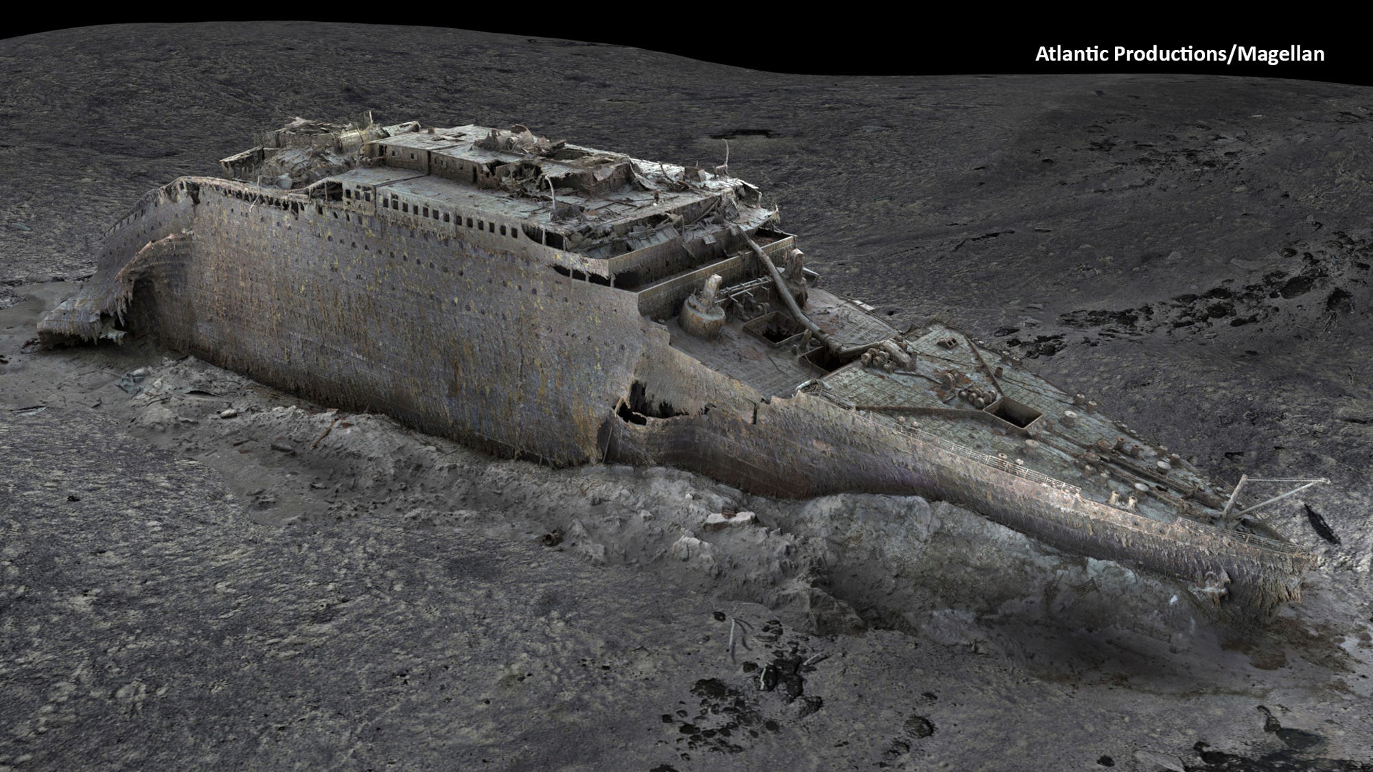 Stunning New Photos Of Titanic Show First Full-size Scan Of Shipwreck