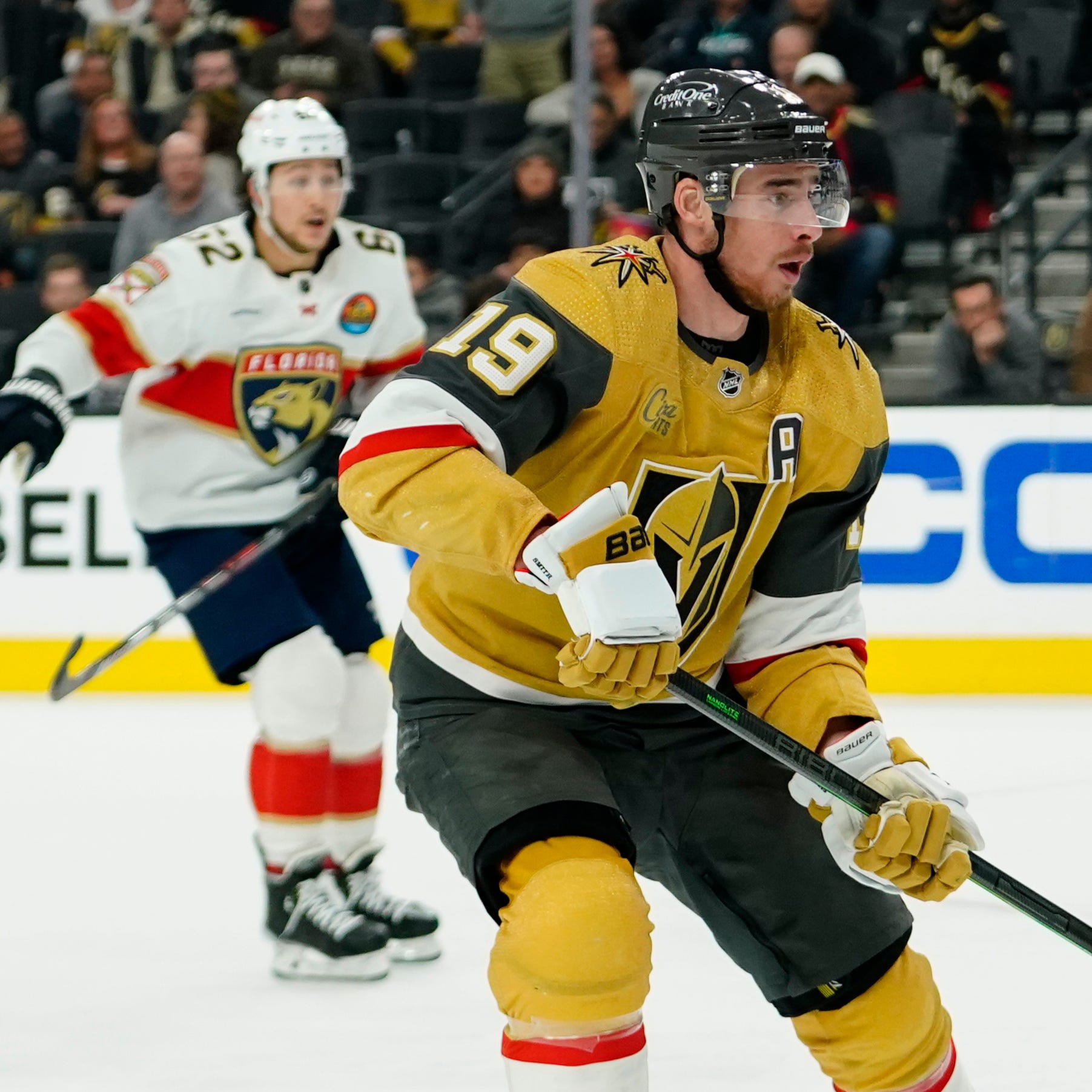 Reilly Smith, an original Vegas Golden Knight and former Florida Panther, is seeking his first Stanley Cup.