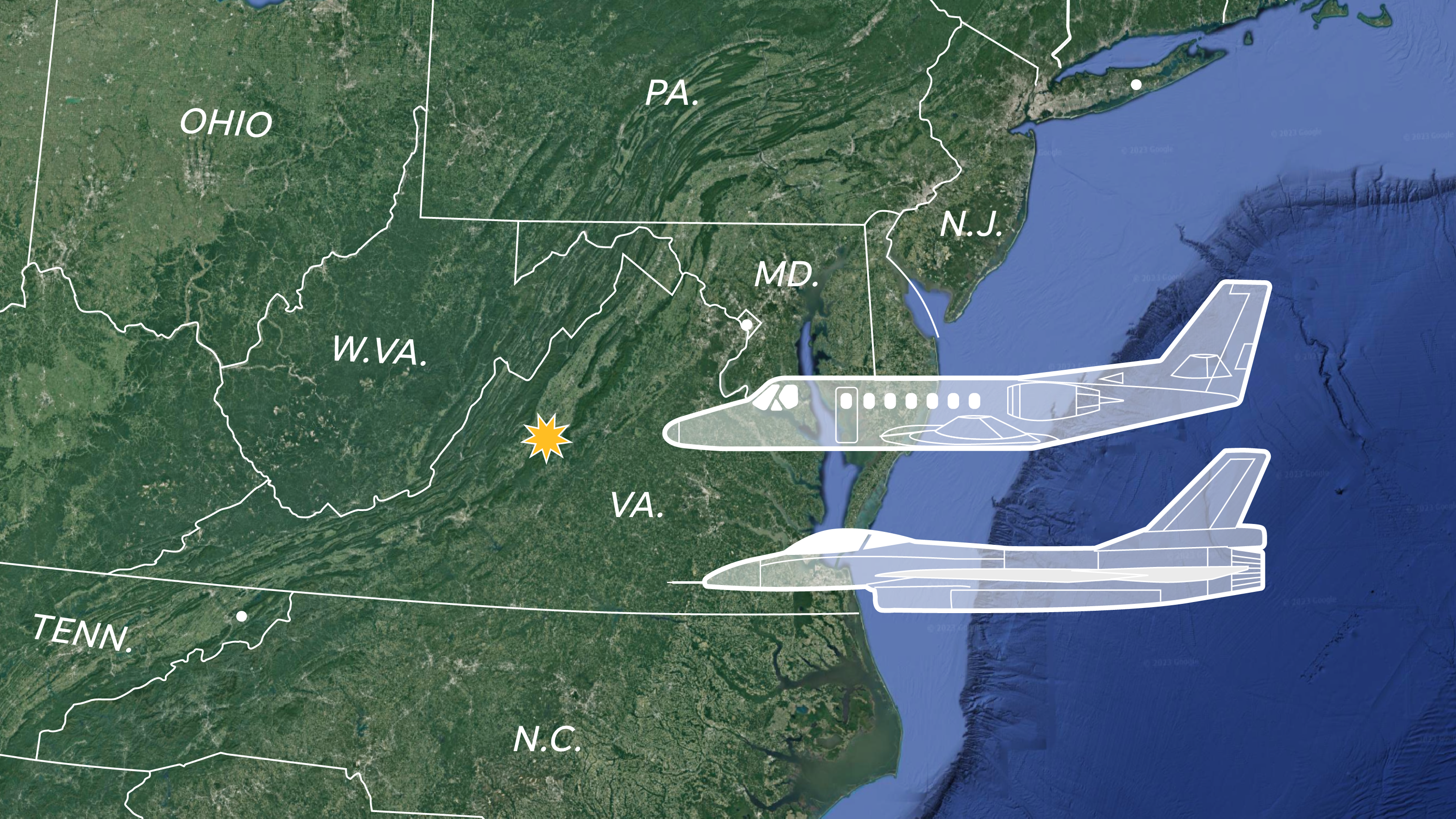 Investigation is underway for the unresponsive aircraft in Washington, DC. area.