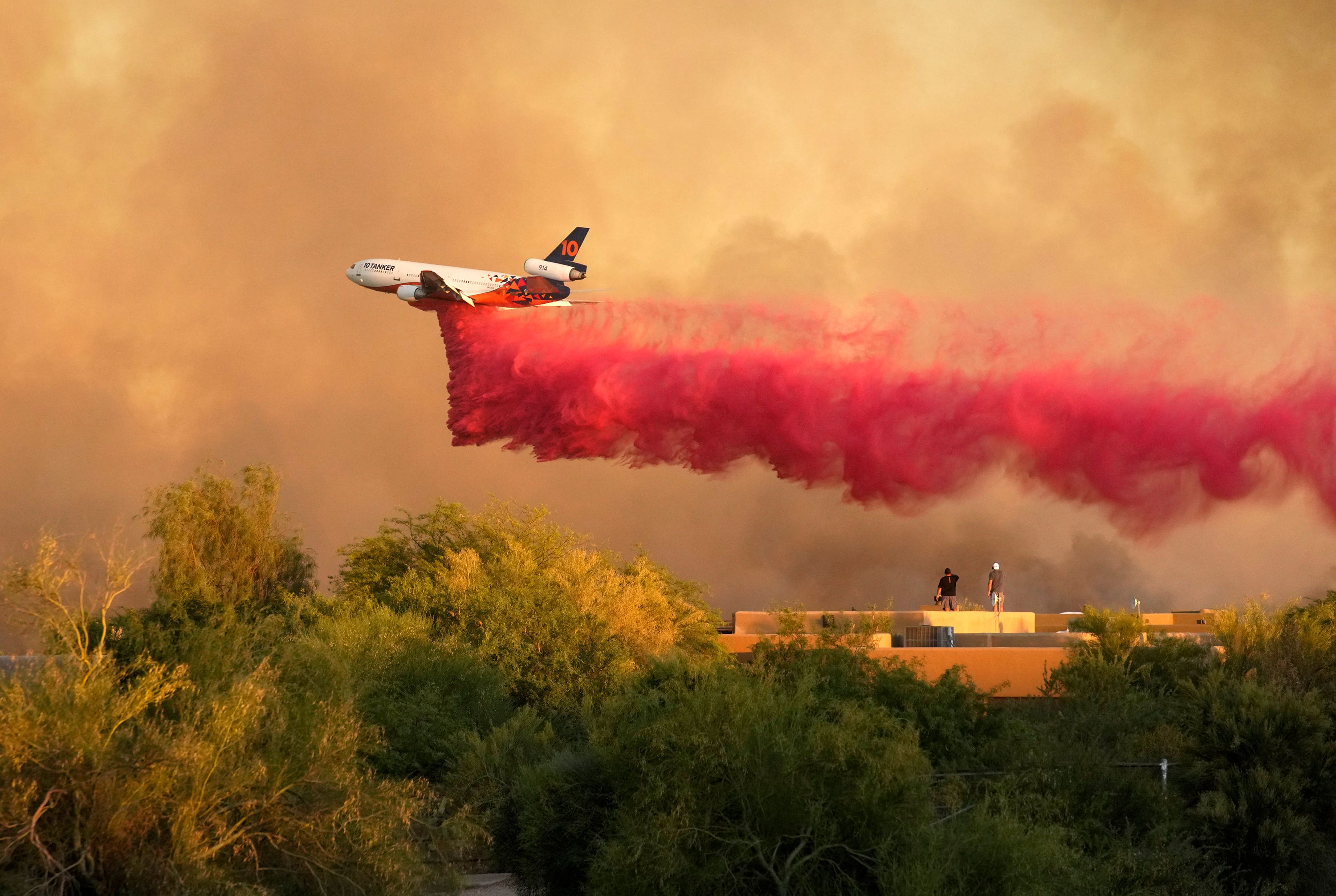 Evacuations Ordered In Scottsdale As Brush Fire Rages Near McDowell ...