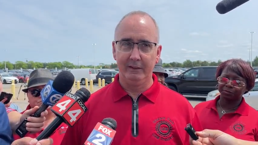 UAW President Shawn Fain has laid out an ambitious list of contract demands and cited the Detroit automakers' recent string of strong profits in calling on them to "pony up."