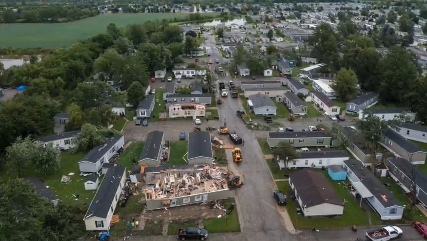 Destructive Tornado Hits Michigan Counties with EF1 Force Winds, Causing Fatalities and Extensive Damage