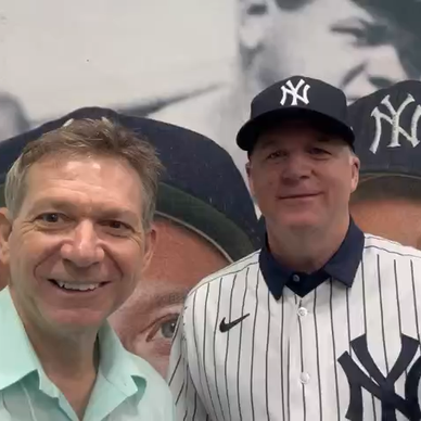 Mike Stanton discusses 1998 world champion Yankees at Old-Timers' Day