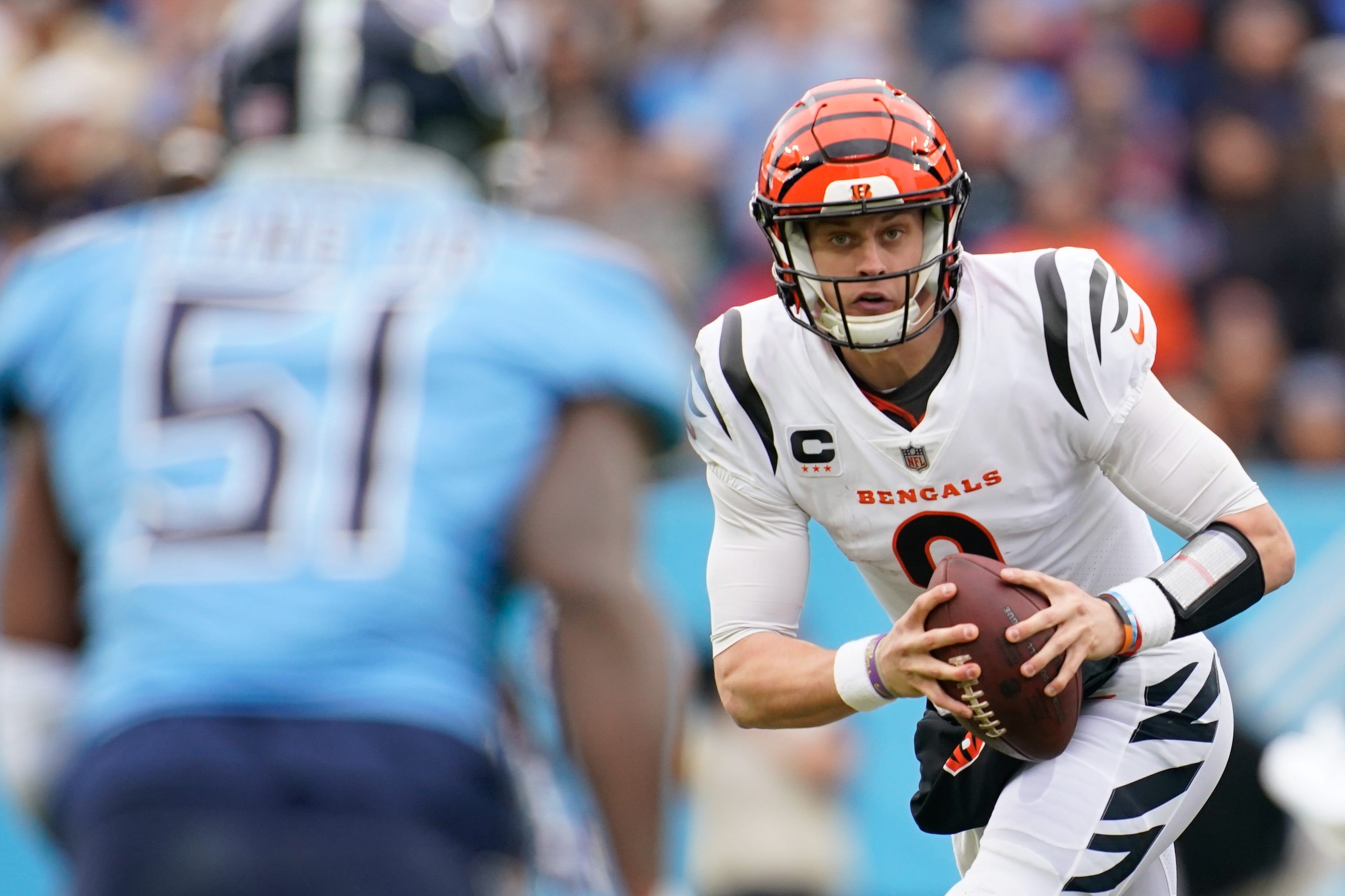 Cleveland Browns running back D'Ernest Johnson vs. Cincinnati Bengals,  January 9, 2022 