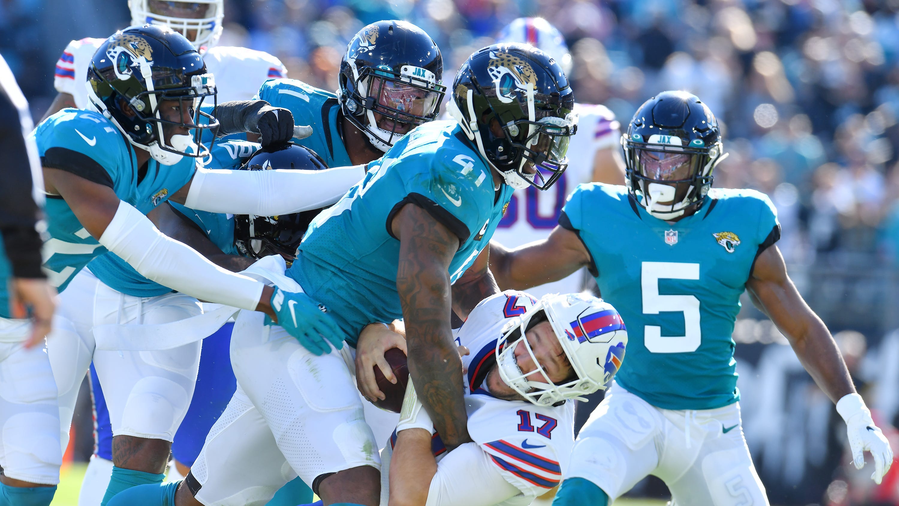 Miami Dolphins 20-23 Jacksonville Jaguars: Matthew Wright kicks