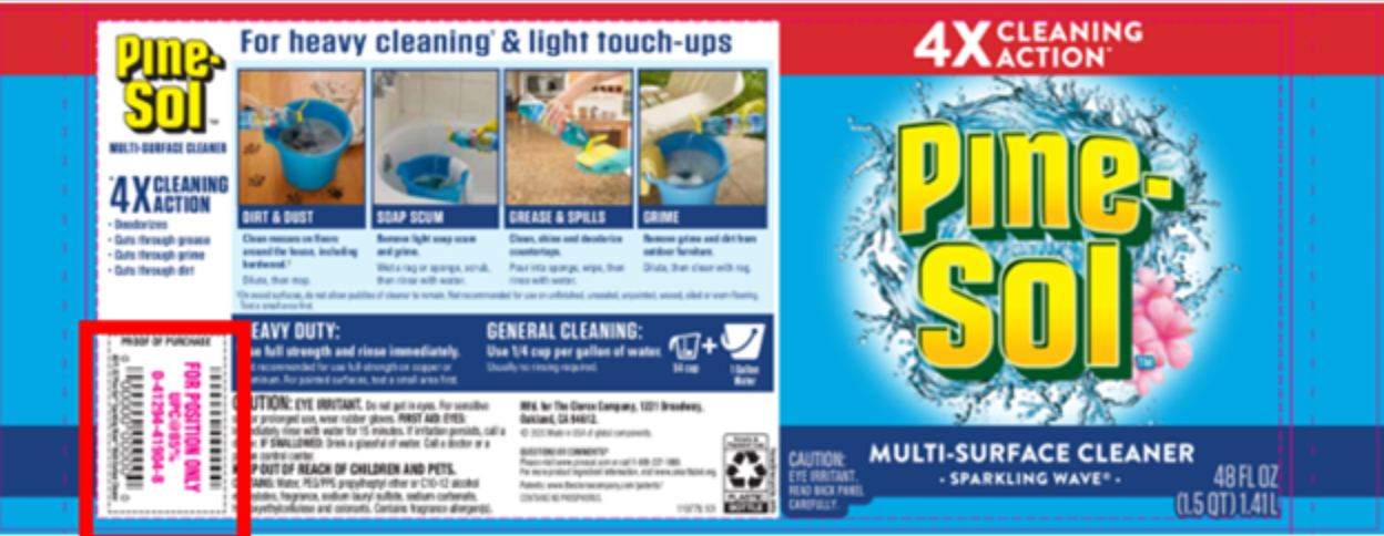 Clorox® Recalls Pine-Sol® Scented Multi-Surface Cleaners, CloroxPro ...