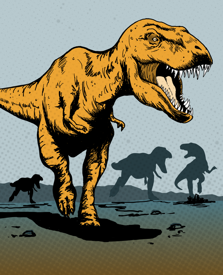 What Dinosaur Would the Tyrannosaurus Rex Have Been Afraid of