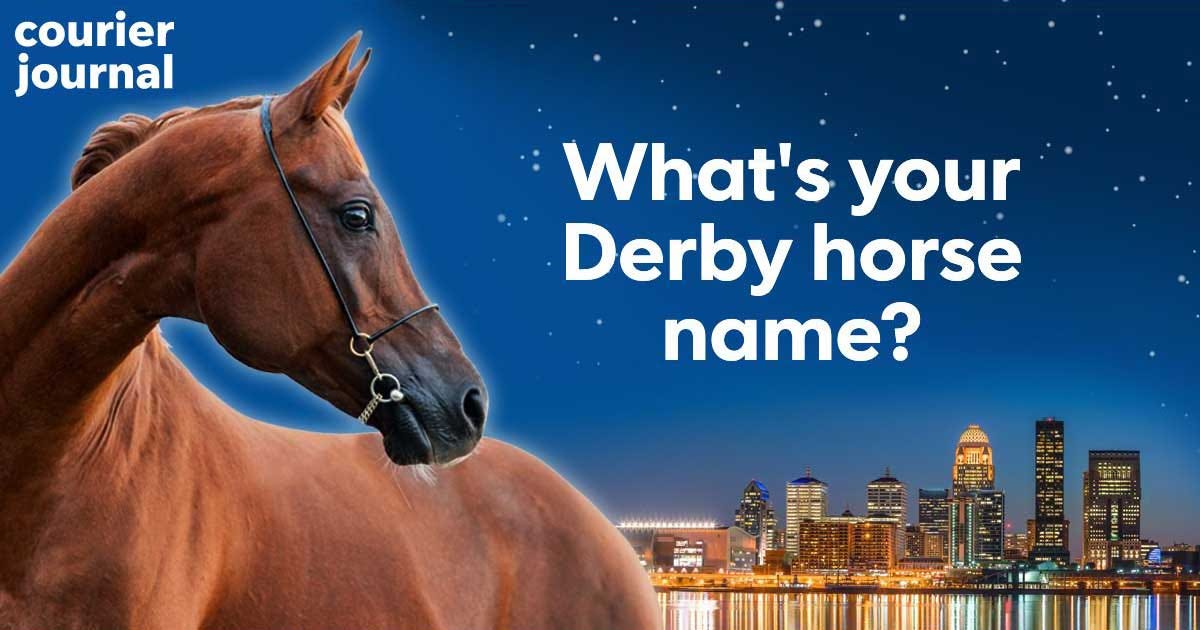 What's your Kentucky Derby horse name?
