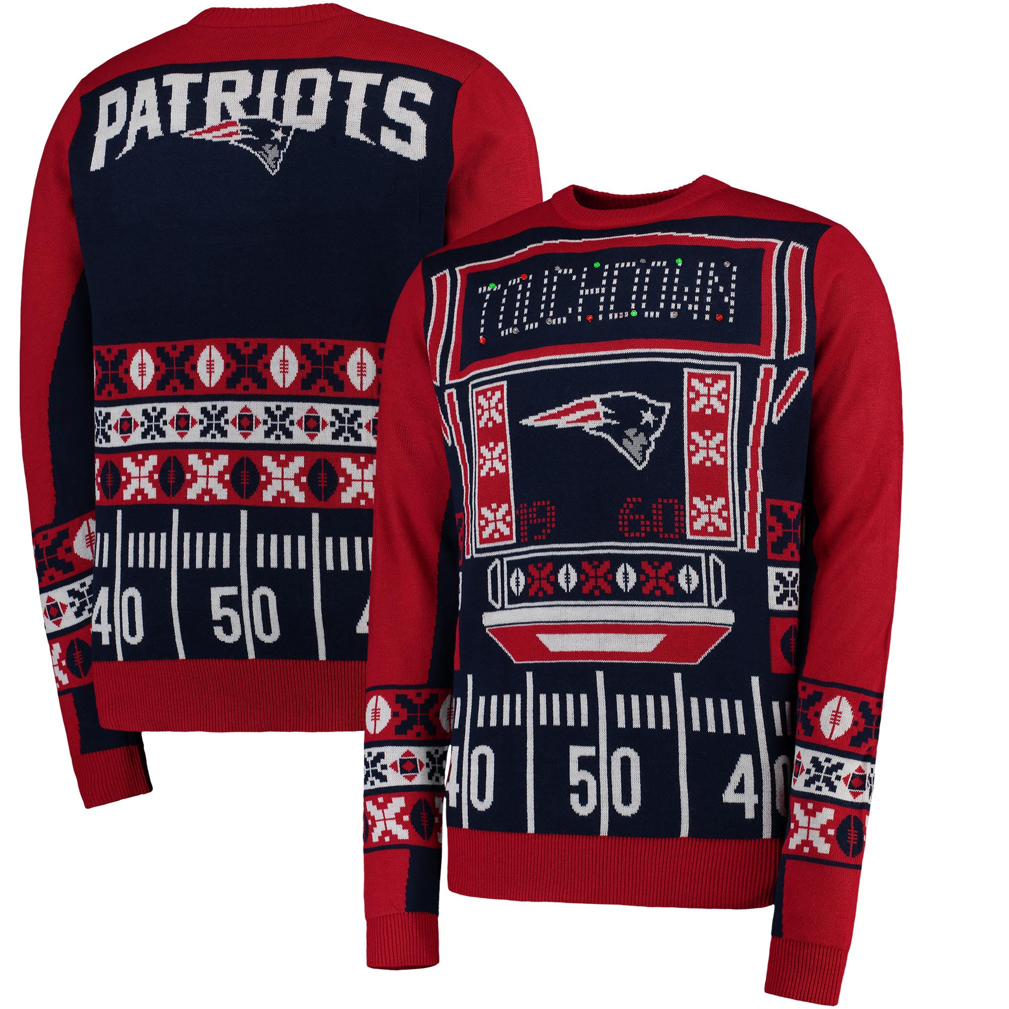 Patriots hot sale holiday sweater