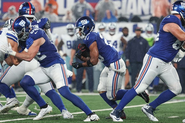 What channel is the New York Giants game today (9/17/23)? FREE