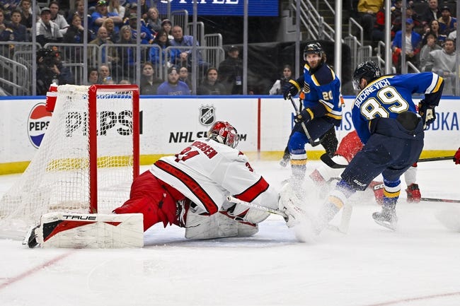 Carolina Hurricanes vs. St. Louis Blues Prediction NHL Tips 10/19/24